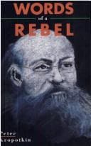 Tapa de Words of a Rebel
