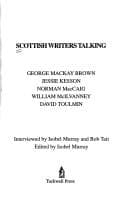 Tapa de Scottish Writers Talking