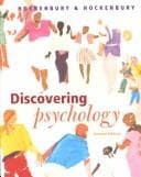 Tapa de Discovering psychology