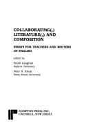 Tapa de Collaborating(,) literature(,) and composition