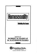 Tapa de Homosexuality