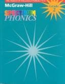 Tapa de Spectrum Series Phonics and Word Study