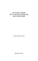 Tapa de Internal wars