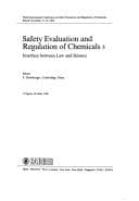 Tapa de Safety Evaluation and Regulation of Chemicals 3
