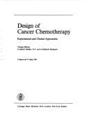 Tapa de Design of Cancer Chemotherapy