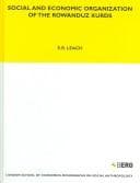 Tapa de Social and economic organisation of the Rowanduz Kurds