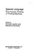 Tapa de Special language