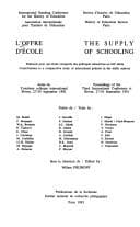 Tapa de L'offre d'école