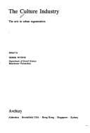 Tapa de The Culture industry