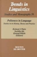 Tapa de Politeness in language