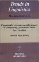 Tapa de Comparative Austronesian dictionary