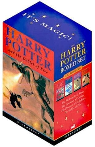 Tapa de Harry Potter Boxed Set (Volumes 1-4)
