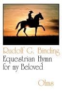 Tapa de Equestrian Hymn for My Beloved