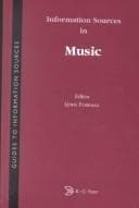 Tapa de Information sources in music
