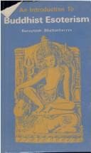 Tapa de Introduction to Buddhist Esoterism