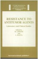 Tapa de Resistance to antitumor agents