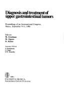 Tapa de Diagnosis and treatment of upper gastrointestinal tumors