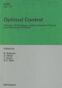 Tapa de Optimal control