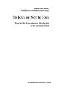 Tapa de Join or Not to Join