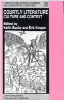 Tapa de Courtly Literature: Culture and Context