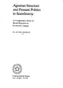Tapa de Agrarian structure and peasant politics in Scandinavia