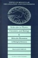 Tapa de Molecules in physics, chemistry, and biology