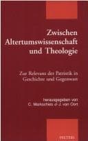 Tapa de Zwischen Altertumswissenschaft und Theologie