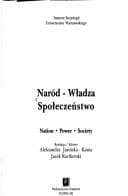 Tapa de Naród, władza, społeczeństwo =