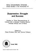 Tapa de Suppression, struggle, and success