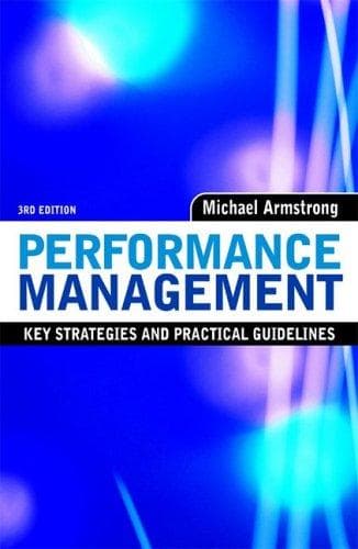 Tapa de Performance management