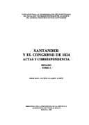 Tapa de Santander y el Congreso de 1824