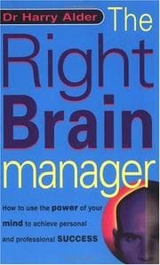 Tapa de The right brain manager