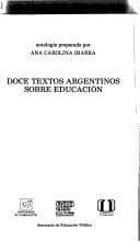 Tapa de Doce textos argentinos sobre educación