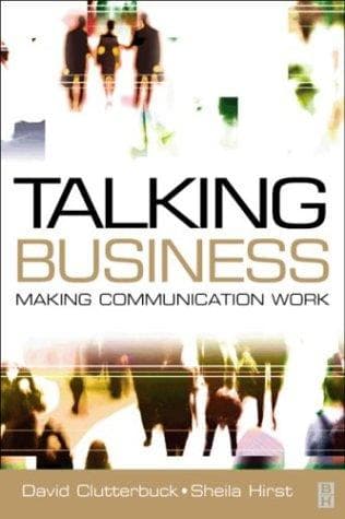 Tapa de Talking business