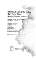 Tapa de Russian security after the Cold War