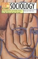 Tapa de The HarperCollins Dictionary Sociology (HarperCollins Dictionary)