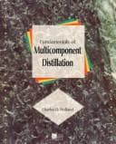 Tapa de Fundamentals of Multicomponent Distillation