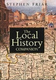 Tapa de The local history companion
