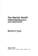 Tapa de The Mental Health Interview