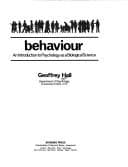 Tapa de Behaviour