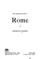 Tapa de The Companion Guide to Rome (Companion Guides)