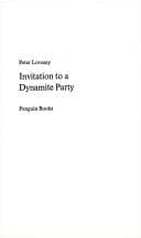 Tapa de Invitation to a dynamite party