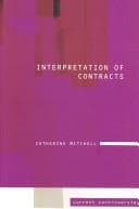 Tapa de Interpretation of Contracts