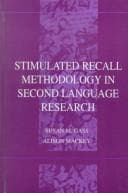 Tapa de Stimulated Recall in Second Language Research