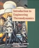 Tapa de Introduction to Engineering Thermodynamics