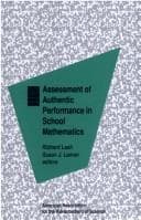 Tapa de Assessment of Authentic Performance in School Mathematics