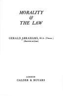 Tapa de Morality and the Law