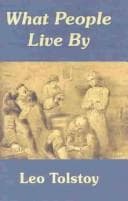 Tapa de What people live by
