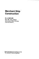 Tapa de Merchant Ship Construction