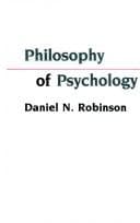Tapa de Philosophy of psychology